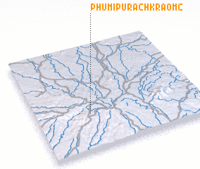 3d view of Phumĭ Pu Răch Kraôm (2)