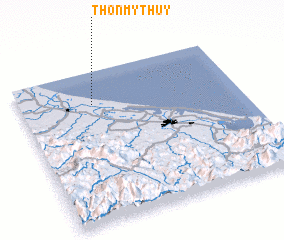 3d view of Thôn Mỹ Thủy