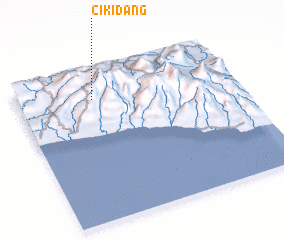 3d view of Cikidang