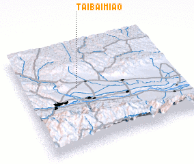 3d view of Taibaimiao