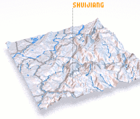 3d view of Shuijiang