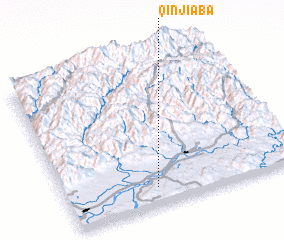 3d view of Qinjiaba