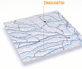 3d view of Zhaojiatai