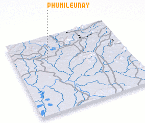 3d view of Phumĭ Leu Nây