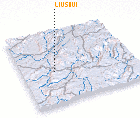 3d view of Liushui