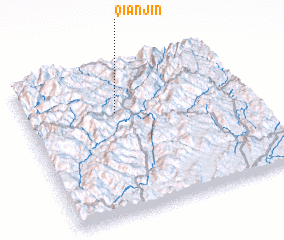 3d view of Qianjin