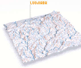 3d view of Luojiaba