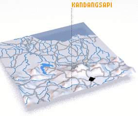 3d view of Kandangsapi