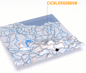 3d view of Cicalengka Dua