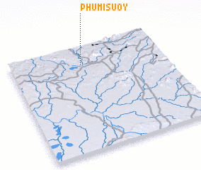 3d view of Phumĭ Suŏy