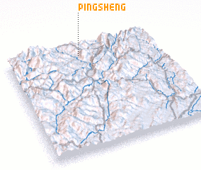 3d view of Pingsheng