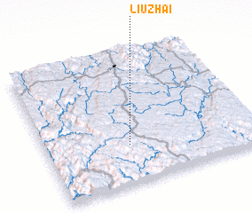 3d view of Liuzhai