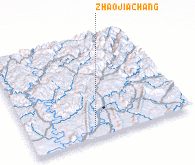 3d view of Zhaojiachang