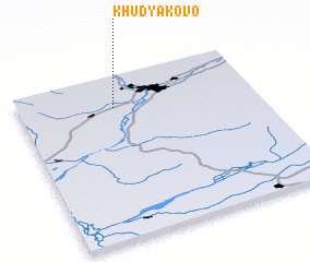 3d view of Khudyakovo