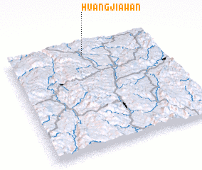 3d view of Huangjiawan