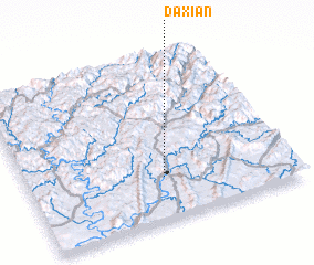 3d view of Daxian