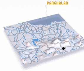 3d view of Pangkalan