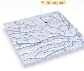 3d view of Yuzigouquan