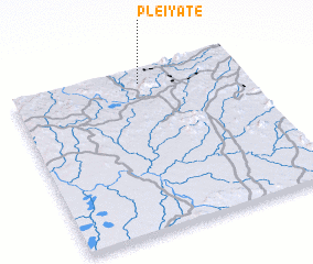 3d view of Plei Ya Té