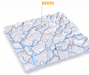 3d view of Hekou