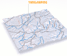 3d view of Yangjiaping