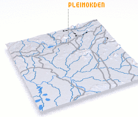 3d view of Plei Mok Den