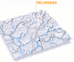 3d view of Shilongqiao