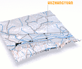 3d view of Wuzhangyuan