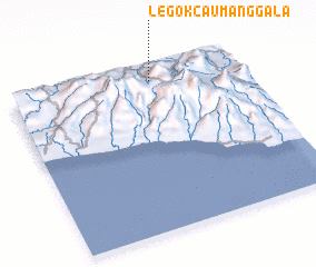 3d view of Legokcaumanggala