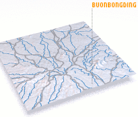 3d view of Buôn Bong Ding