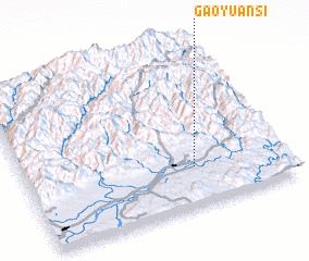 3d view of Gaoyuansi