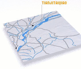 3d view of Tianjitaiqiao