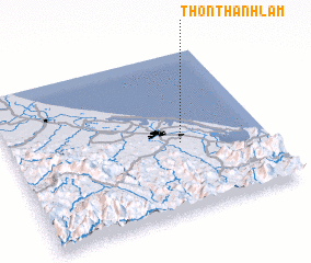 3d view of Thôn Thanh Lam