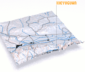 3d view of Xieyuguan