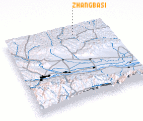 3d view of Zhangbasi