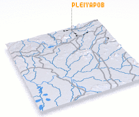 3d view of Plei Ya Pô (1)