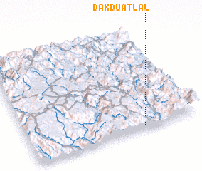 3d view of Dak Duăt Lal