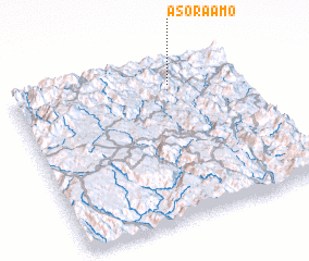 3d view of A Sơ Ră Amo