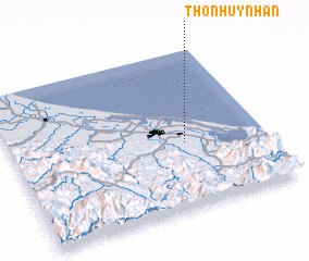 3d view of Thôn Hùynh An