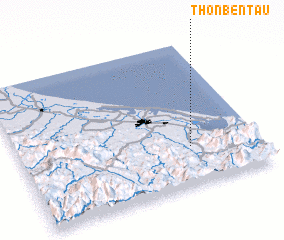 3d view of Thôn Bến Tàu