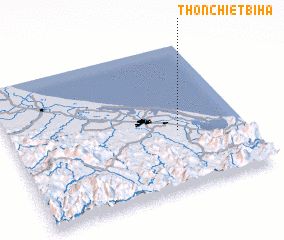 3d view of Thôn Chiết Bi Ha