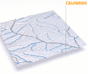 3d view of Caijiamiao