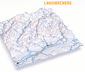 3d view of Laoxiancheng