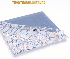 3d view of Thôn Thanh Lam Trung