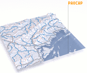 3d view of Pắo Cap