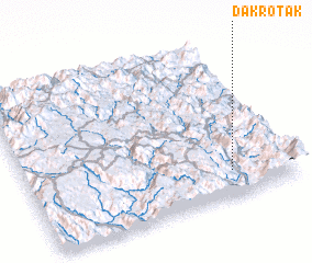 3d view of Dak Rôtak