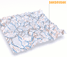 3d view of Dak Dru Dak
