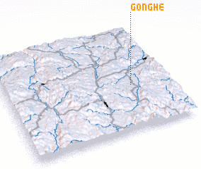 3d view of Gonghe