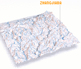 3d view of Zhangjiaba