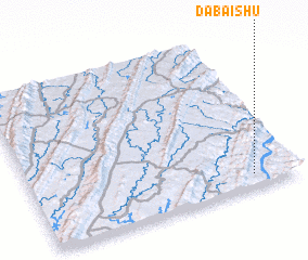 3d view of Dabaishu